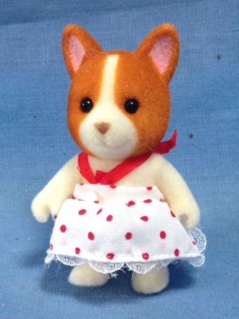 La famille chien corgi - Sylvanian Families 5509