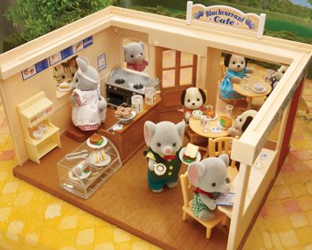 Sylvanian Blackcurrant Cafe