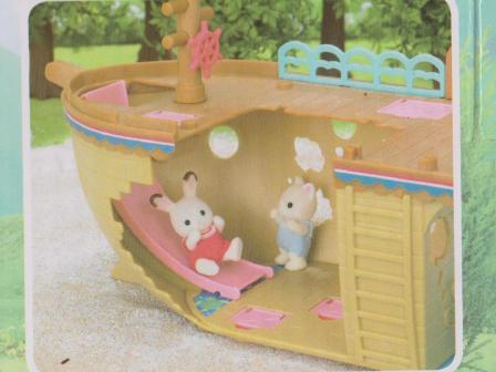 sylvanian adventure ship