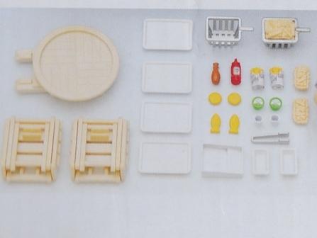 Sylvanian Fish and Chip Van Parts